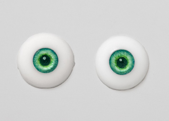 Silicone eye - 19mm Caribbean Eclipse SP with Smaller Iris for 17mm