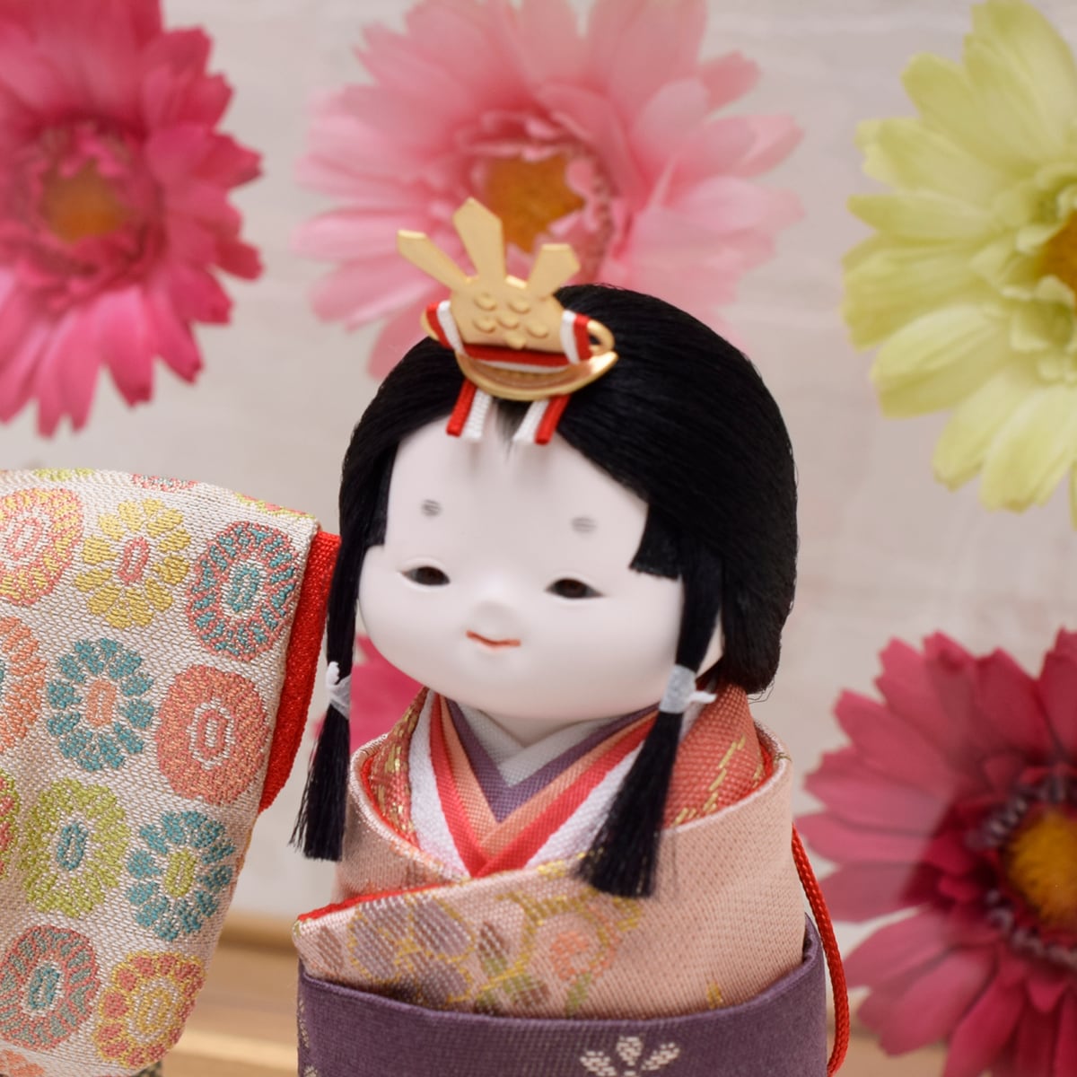 雛人形 親王飾り【ももか】幸一光｜立雛｜モダン｜おしゃれ｜かわいい