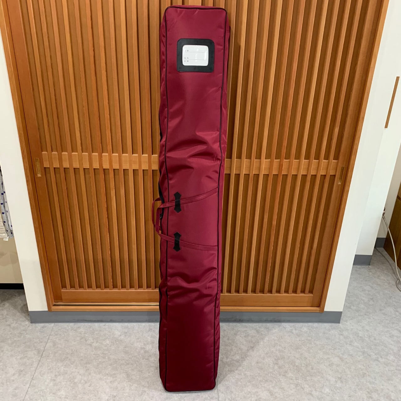 赤色の琴と専用カバー 13絃用 箏カバー（上） | 松本琴光堂