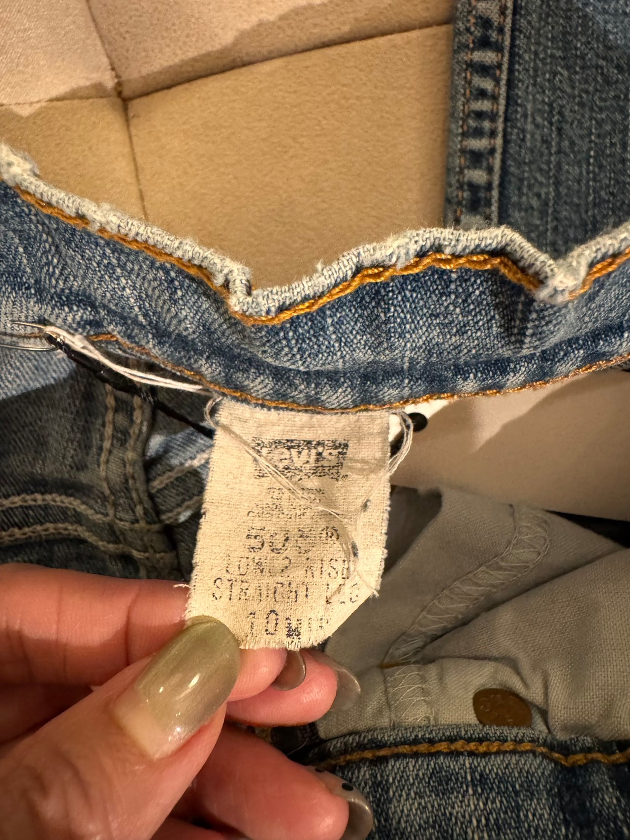 80s USA製 Levi's（リーバイス）505 レディース イージーデニムパンツ
（1987年2月製造 / MADE IN U.S.A.）