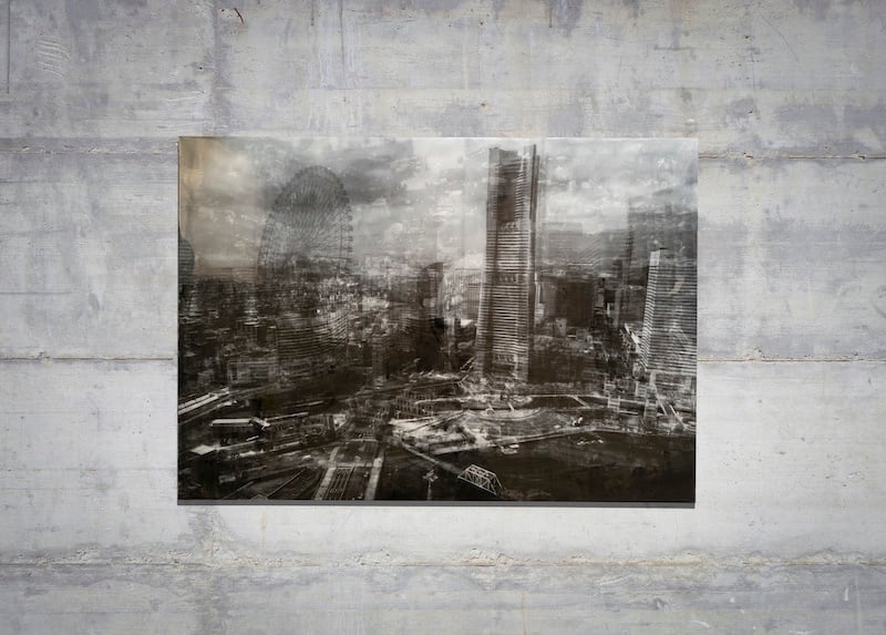 現代アート　フォトアート2枚セット Yokohama / 横浜のモノクロ現代アート作品 絵画販売 | TOMOYA OFFICIAL