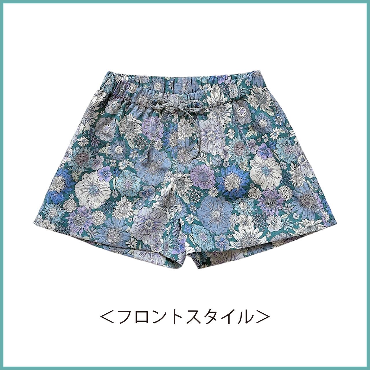ショートパンツ（型紙のみ）型品番：BO-2509 | 子ども服の型紙ショップ