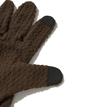 CALORA FLEECE GLOVES_BROWN