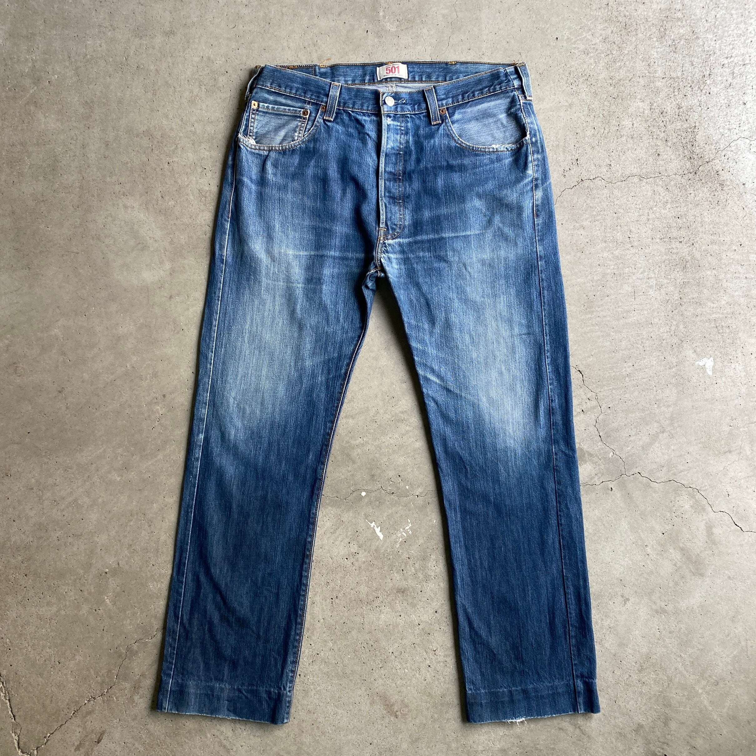 LEVI'S リーバイス 501 ジーンズ デニムパンツ ブラック 黒 W36