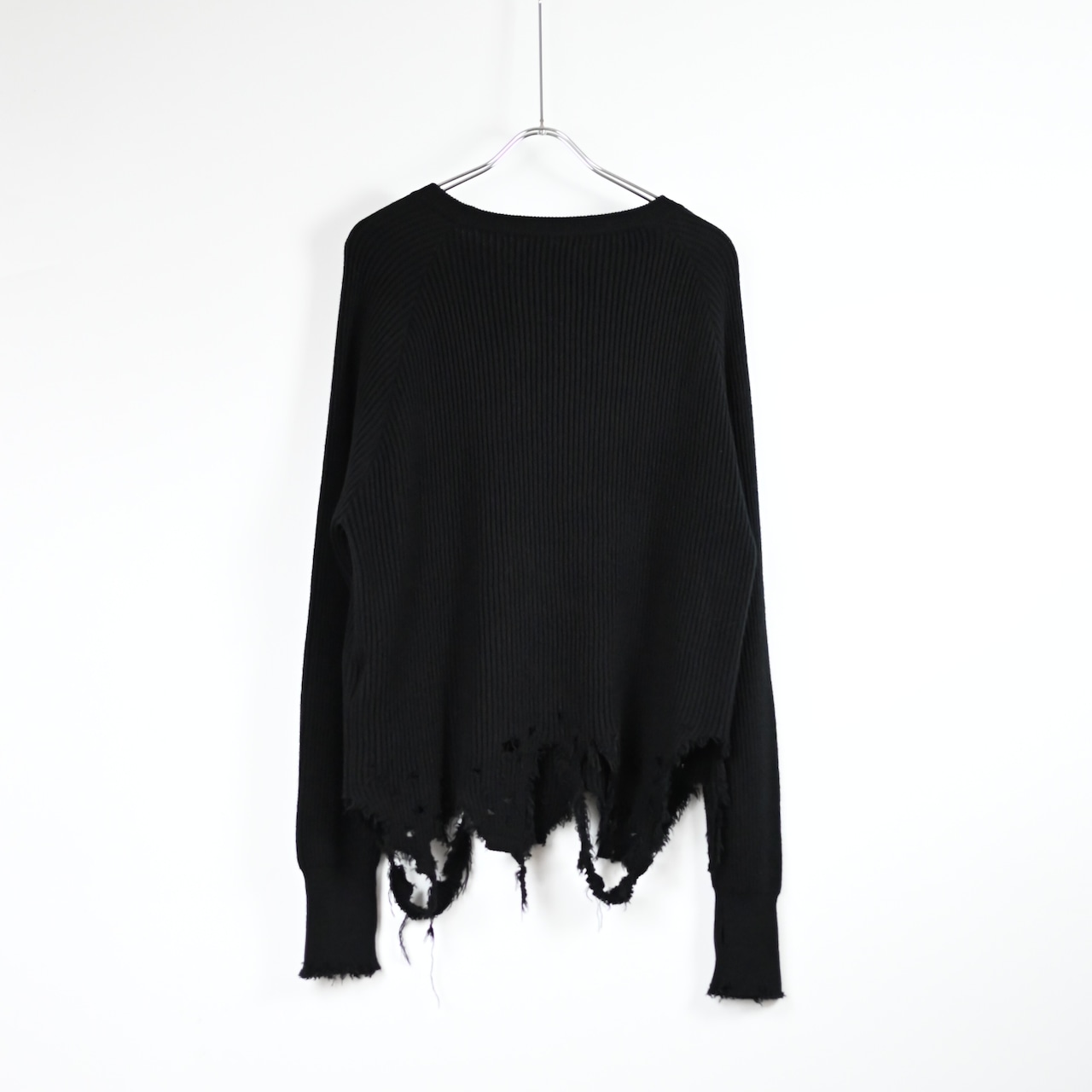 Leh / GANKO別注×damage waffle L/S sweater