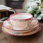 Minton Pink Oriental|英国ミントン c.1873?1912 金彩と花文様の華やかなトリオ thumbnail 2