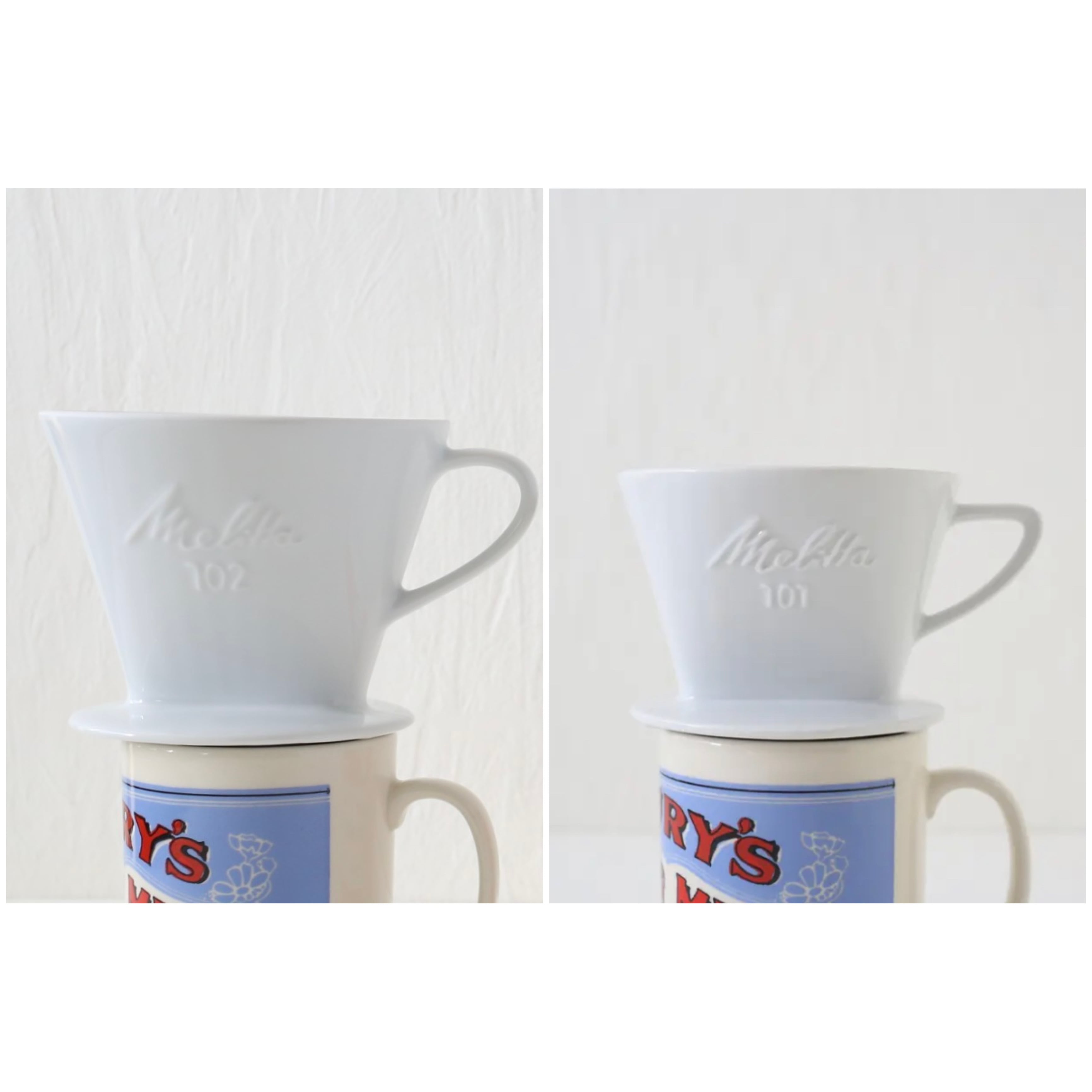 ドイツ ヴィンテージ Melitta メリタ 陶器 ドリッパー『102』1つ穴 N