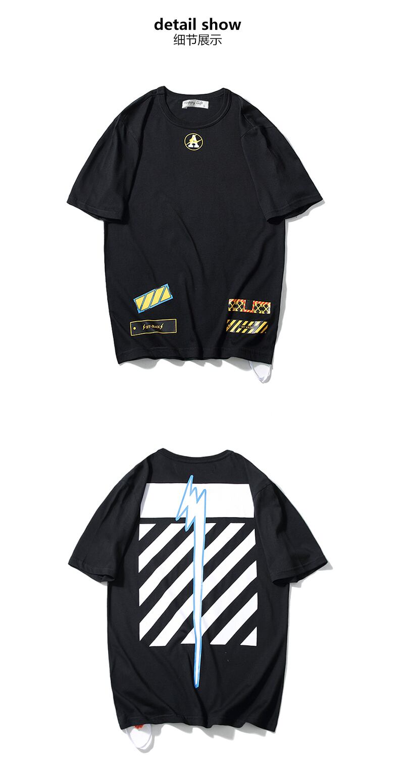 全2色 Tシャツ カットソー プリント カジュアル ストリート 