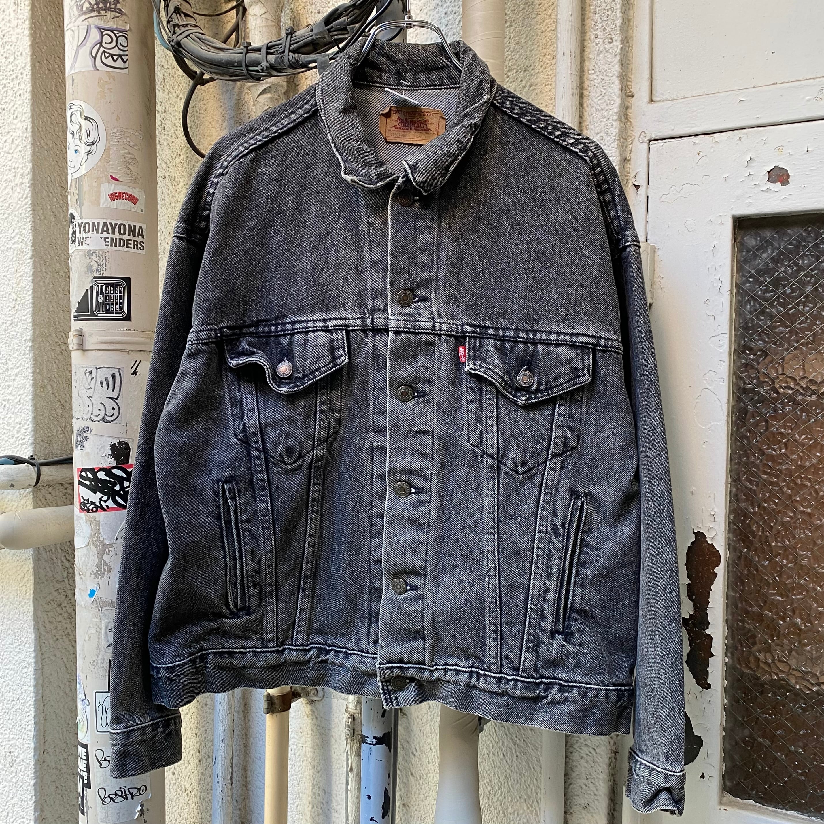 先染め】 90's Levi's 70507 Black Denim Jacket | 下北沢SPiKe＆SPiCe
