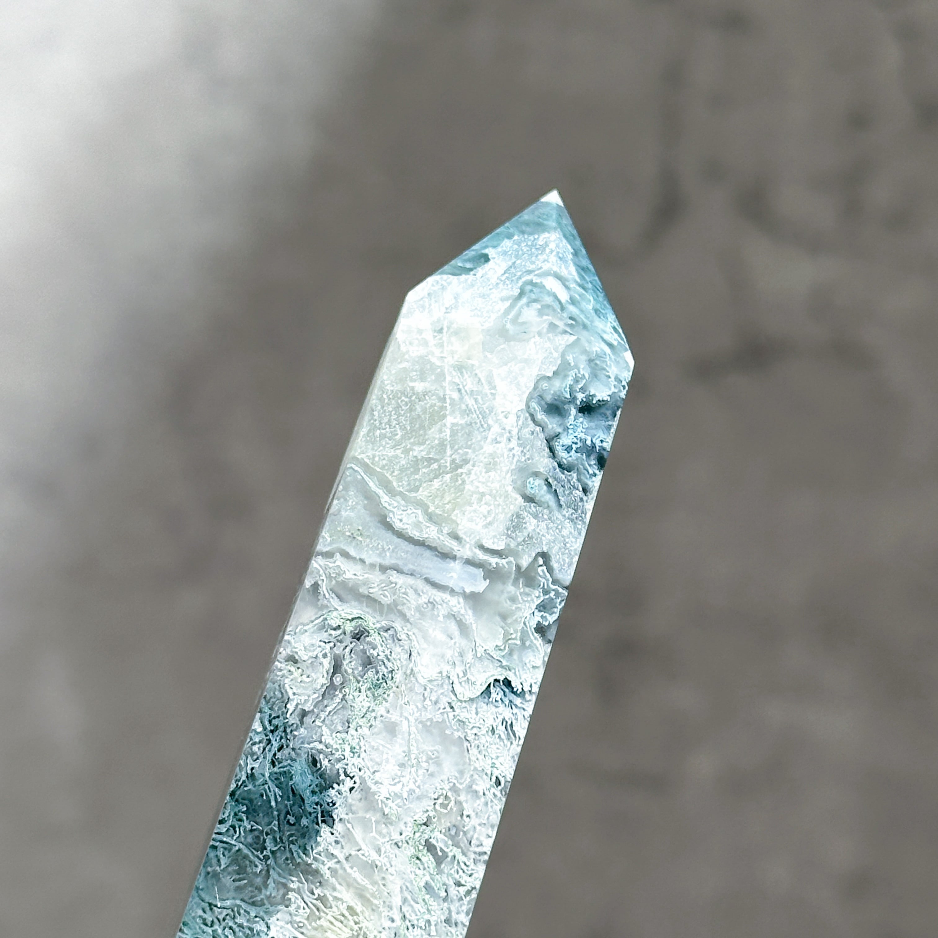 モスアゲート タワー42◇ Moss Agate ◇天然石・鉱物・パワーストーン