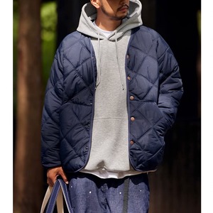 ★QUILTED V-NECK COTTON JACKET　　　A0510