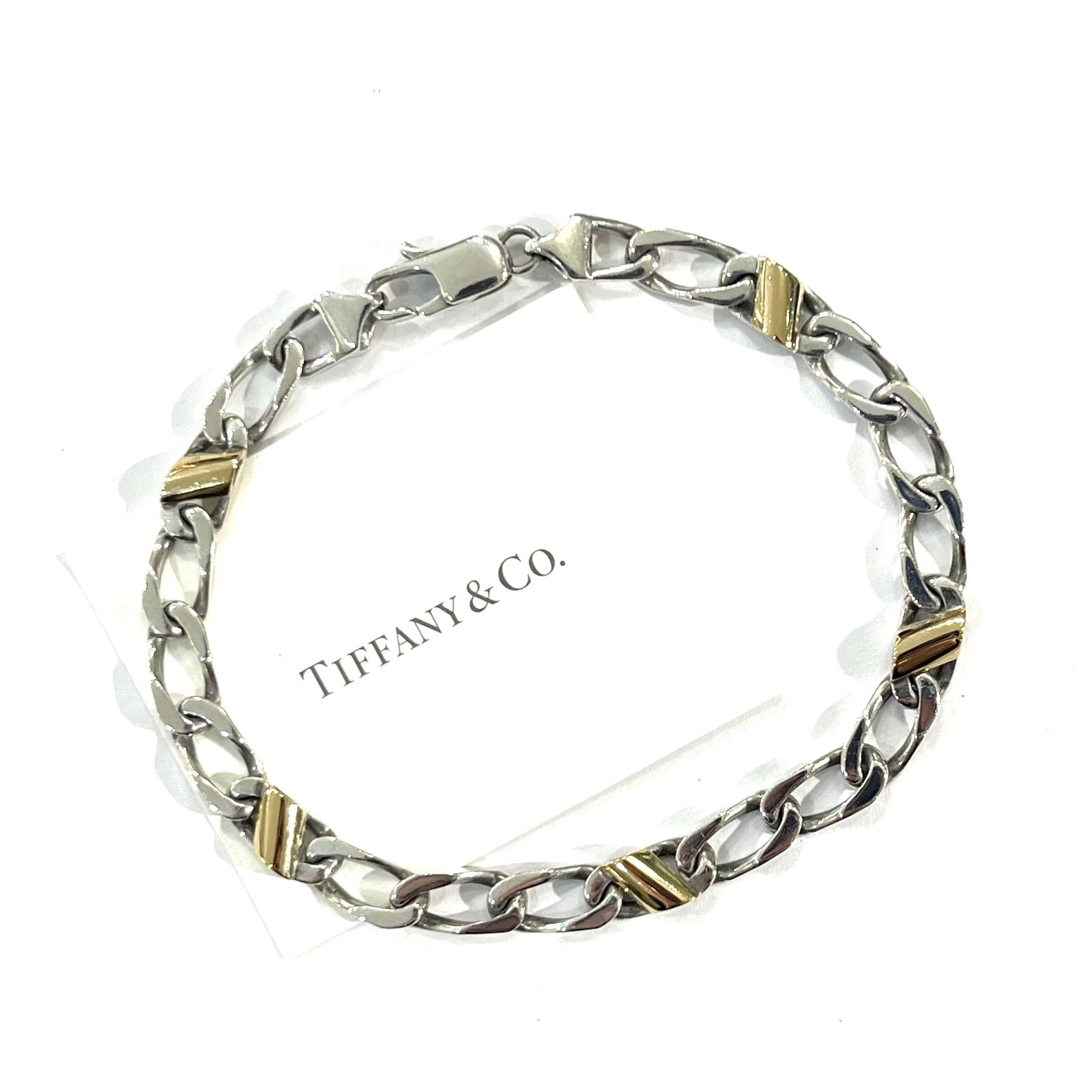 艶感。18K コンビ 【TIFFANY&CO.】2685 コンビカラーブレスレット