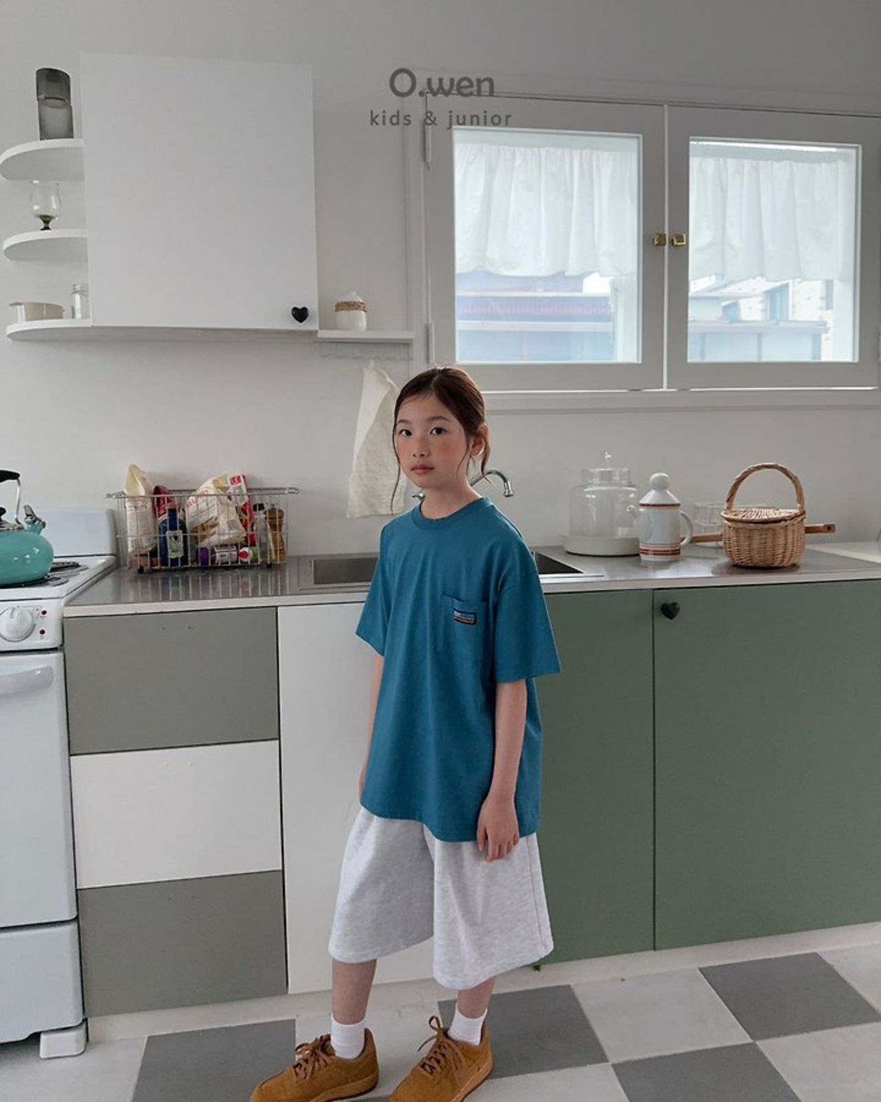 [O.wen] Pocket Short sleeve T-shirt / [오웬] 포켓반팔티