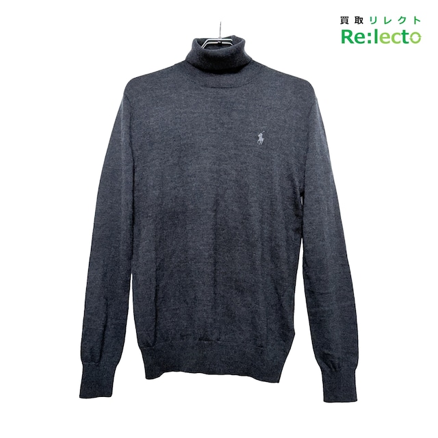 POLO RALPH LAUREN ラルフ ローレン ウォッシャブル ウール タートルネック セーター XS