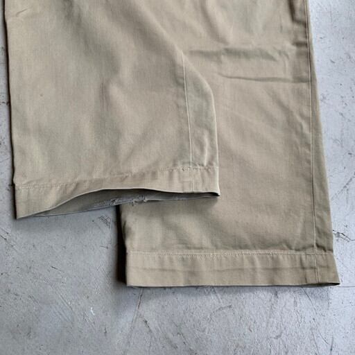 60's U.S.ARMY チノトラウザーズ ベージュ チノパン ジッパーフライ