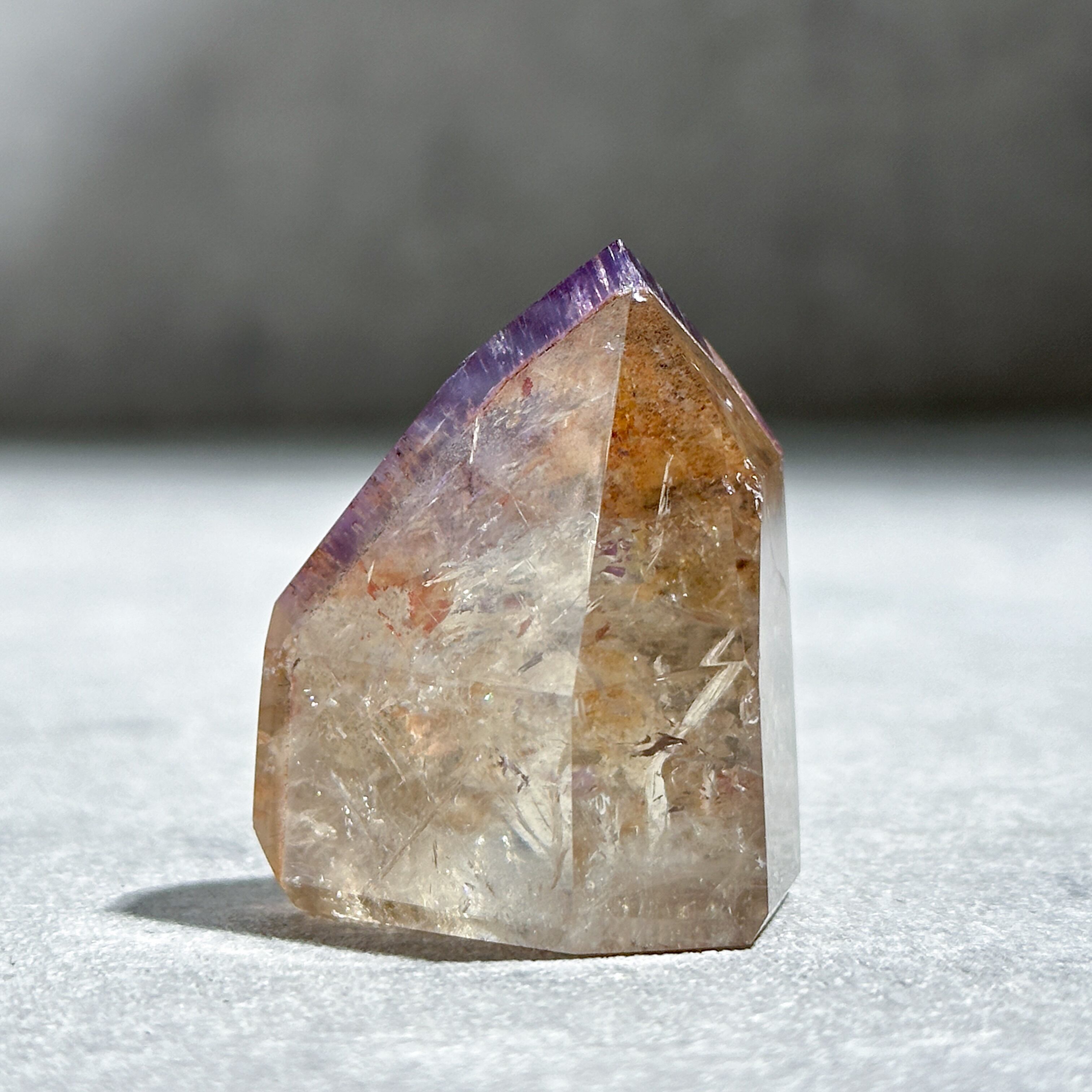 ゴイアス州クリスタリーナ産ドリームコートシトリン フリーフォーム02◇ Dreamcoat Citrine ◇天然石・パワーストーン