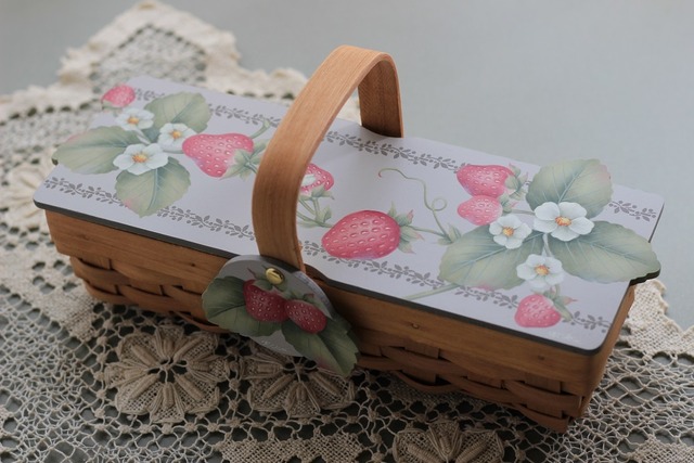 【アクリル】桜とメジロのフラワーボックス デザインパケット