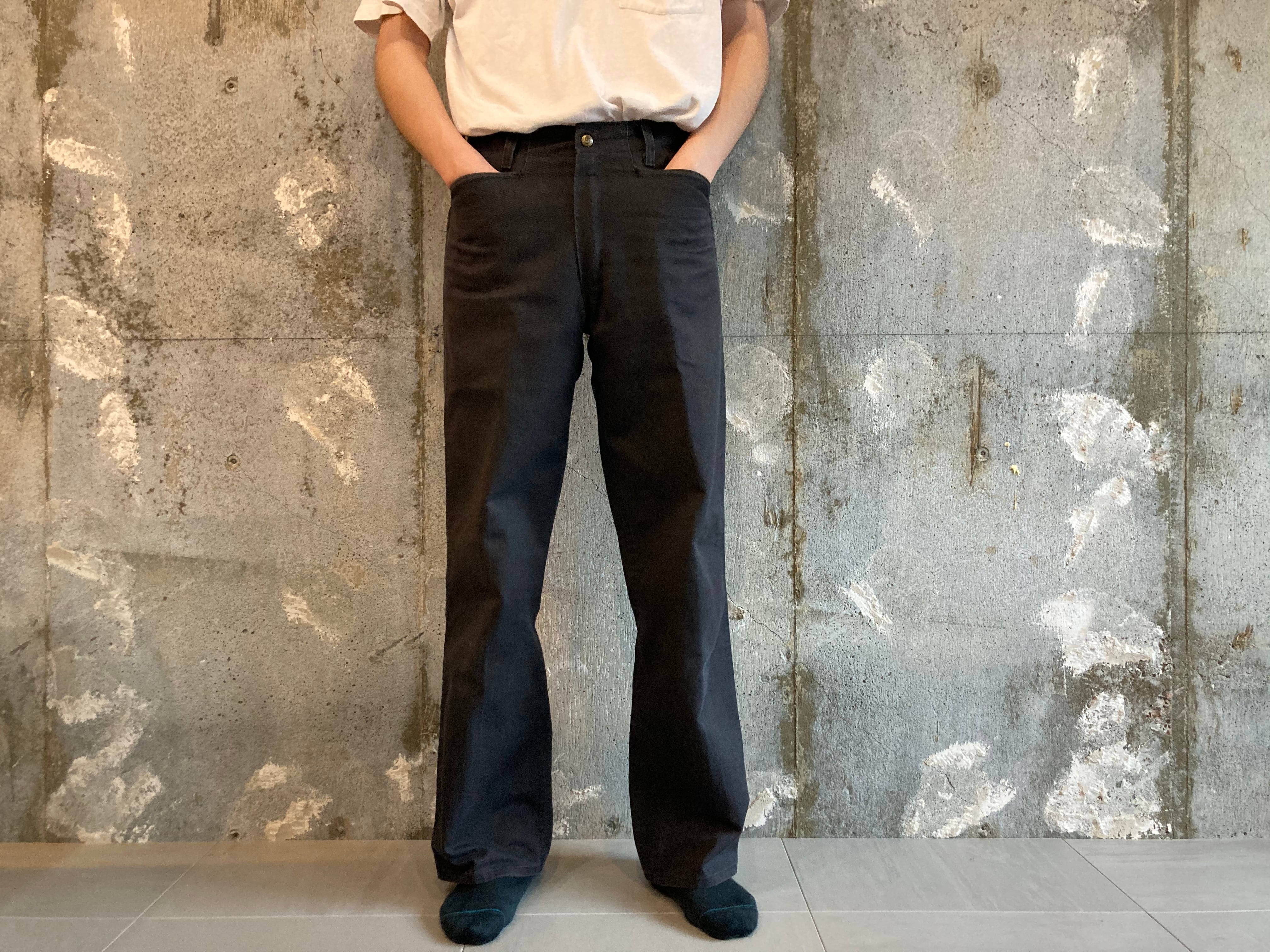 幻】 ベンデイビス フリスコパンツ ブラック USA製 コットン100 80s