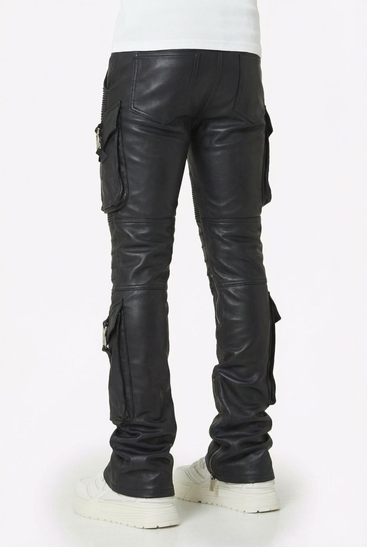 GUAPI / black ops leather denim