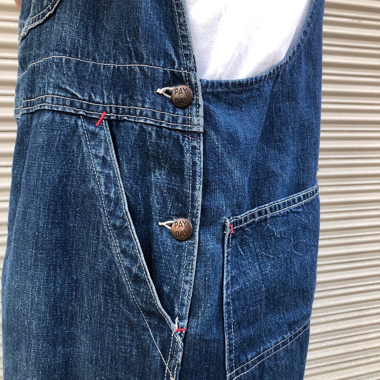 濃紺 良品 50s PAYDAY ペイデイ Penneys ペニーズ 40s DENIM OVERALLS 