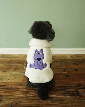 予約【noonoosoom】NoonooBuddy Cotton Candy Jacket (Ivory / Funnyple)