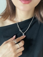 ss good luck charm necklace