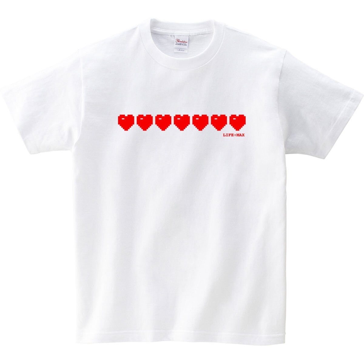 ライフ LOW おもしろゲームTシャツos64