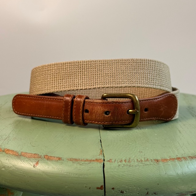 【Women’s】“OLD COACH” Linen Belt