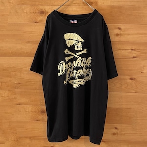 【Dropkick Murphys】USA製 バンド Tシャツ 両面プリント ドロップキック・マーフィーズ ロックt  バンt L US古着