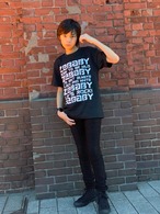 ZEBABY PHRASE BLACK T-SHIRT (税込み）