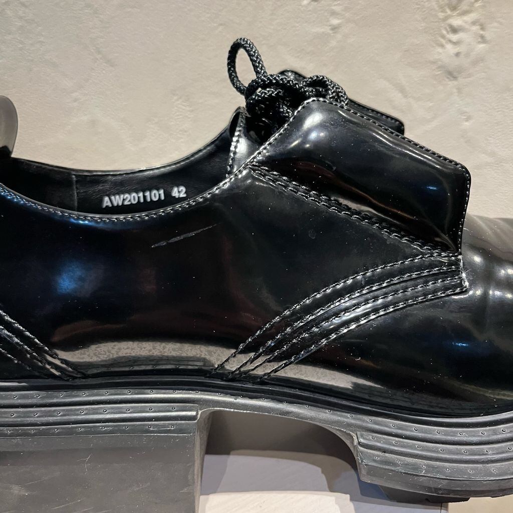 Untitlab アンタイトル Square Plain Toe Leather Shoes Untitlab アンタイトル Square Plain Toe Leather Shoes