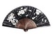 扇子　伊藤若冲　黒布　Folding Fan