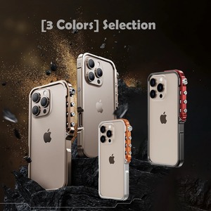 ◆iPhone16/15/14/13/Pro/Pro Max/Plus◆ Aluminum Alloy Bumper Phone Cover / アルミニウム アロイ バンパー スマホケース