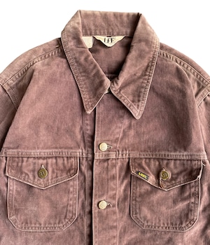 Vintage 70s moleskin jacket -LEE-