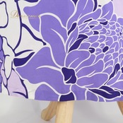 フラダンス 衣装 Avivare アビバーレ ワンピース ドレス パープル系 花柄 植物柄 ハワイアンプリント ハワイアン アロハ フラ ダンス レッスン 練習 ハワイアンダンス 紫 黒 白 ブラック系 ホワイト系 華やか 鮮やか かわいい おしゃれ 上品 大人っぽい ダンス衣装 練習着 レッスンウェア