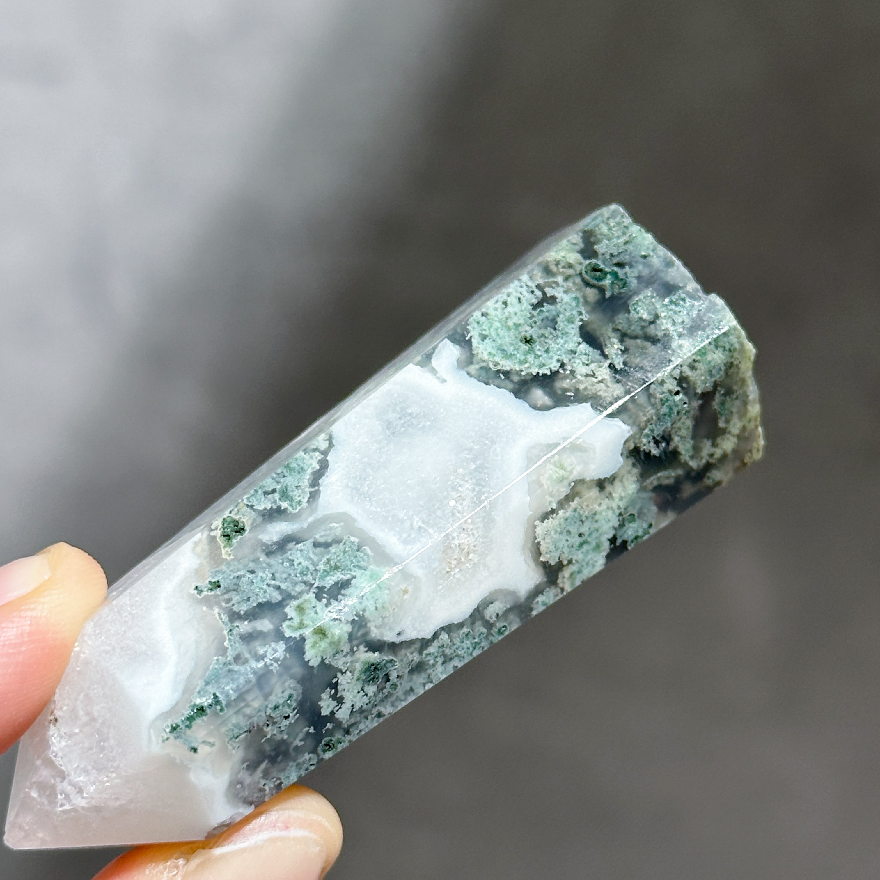 モスアゲート タワー81◇ Moss Agate ◇天然石・鉱物・パワーストーン