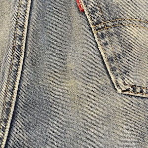 【LEVI'S】90s イギリス製 501 ジーパン ジーンズ デニム 刻印311 W34 MADE IN UK リーバイス 英国ファクトリー EU古着