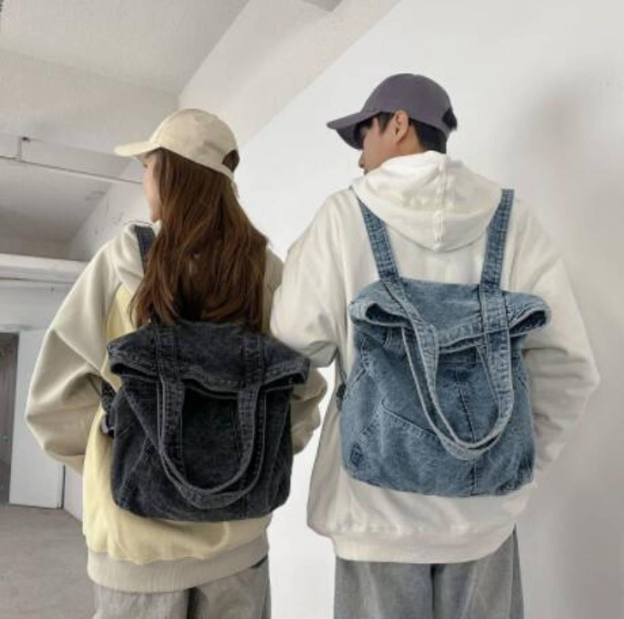 ショルダーバッグ レディース 鞄 斜めがけ トートバッグ デニムバッグ 