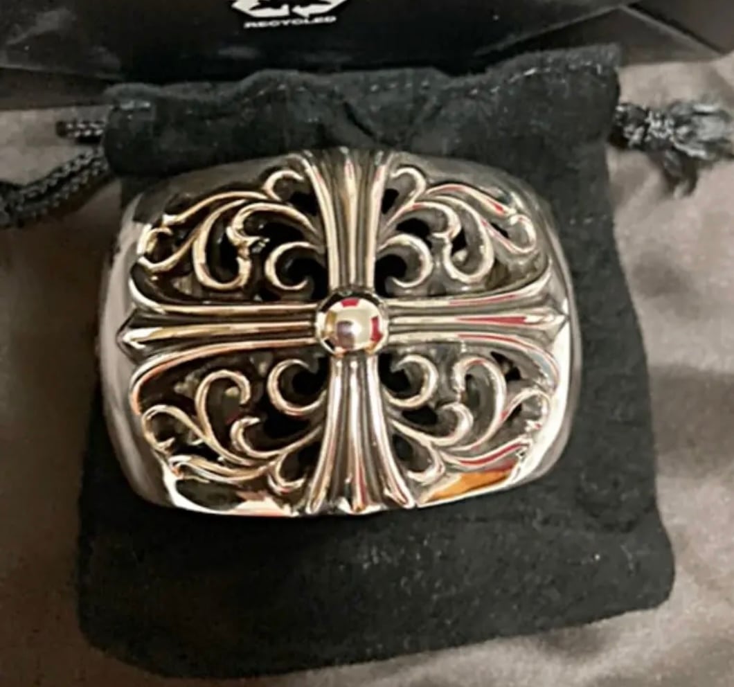 CHROME HEARTS クロムハーツ バングル ブレスレット カフバングル