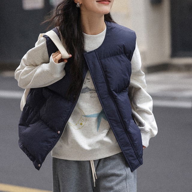 print crew neck sweatshirt　J00220