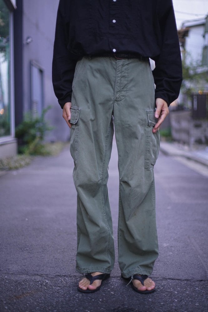 パンツ US ARMY JUNGLE FATIGUE Trousers 1969s RM Vintage Jungle Fatigue Pants [1969s ~] US ARMY 5th Type