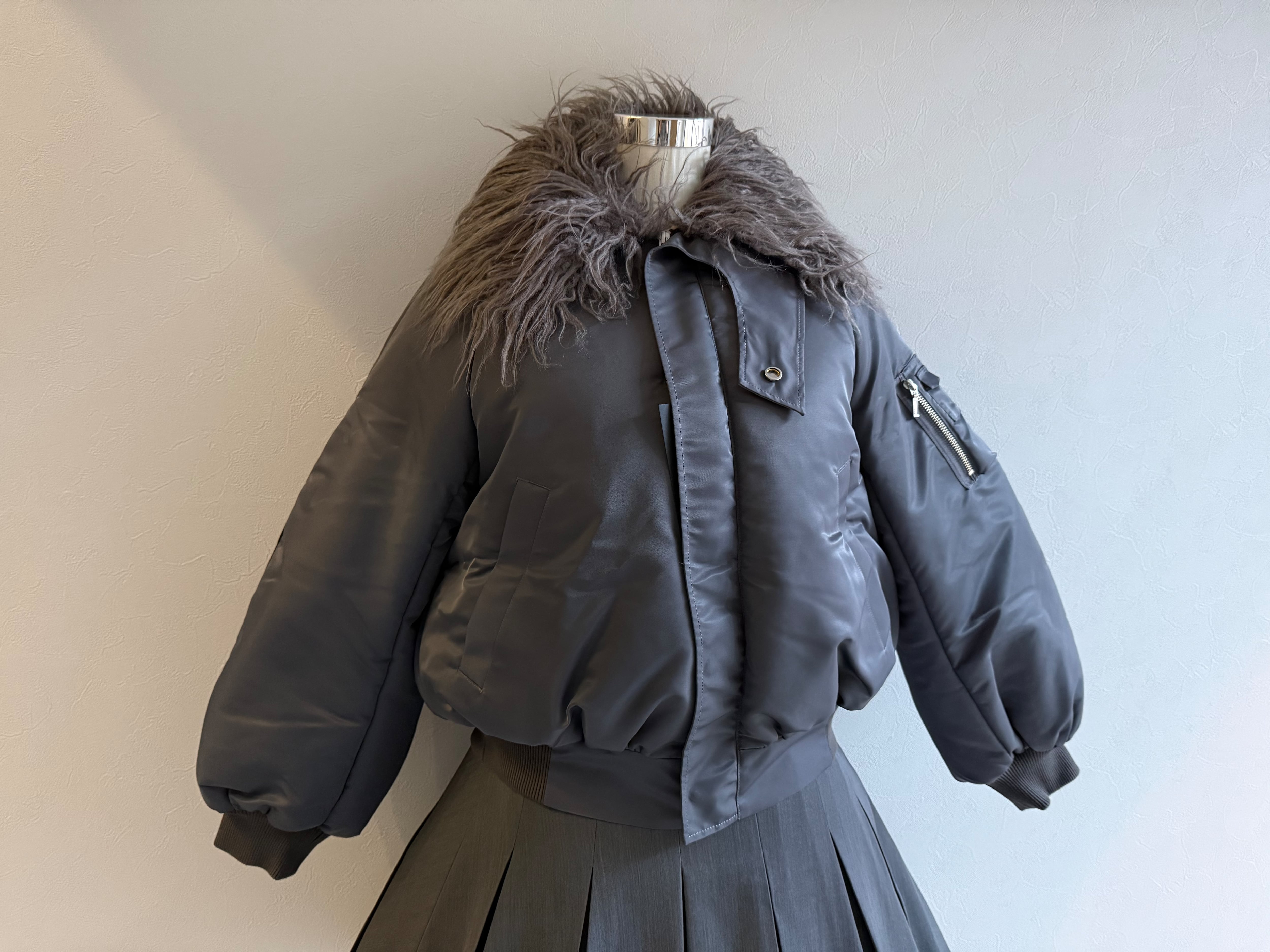 cobble du/Bondage pleats skirt | eunoia maruyama