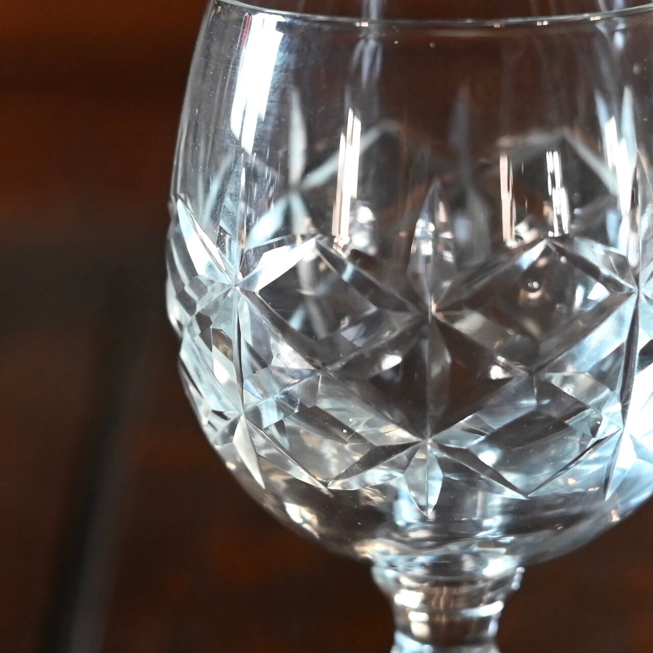 本日お買得タイムセールアンティークグラス　ガラス　ヴィンテージ フランス アンティーク ヴィンテージ 特大ワイングラス