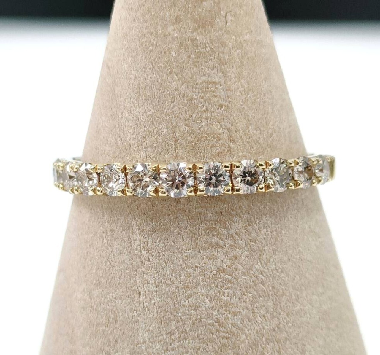 K18YG ダイヤモンド ハーフエタニティーリング 0.50ct 13号 | Jocale