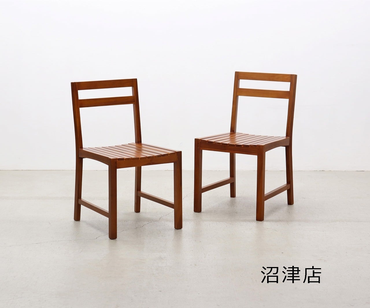 【沼津店】在庫4脚 SCANTEAK スキャンティーク チーク無垢材 ダイニングチェア サイドチェア 椅子 RHT25190