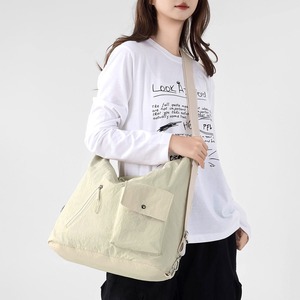 ショルダー トート バッグ レディース メンズ 大容量 軽量 通勤 通学 学生 大人 カジュアル シンプル 斜め掛け 肩掛け リュックサック トートバッグ 2way 韓国 ナイロンバッグ 大人可愛い 大人女子