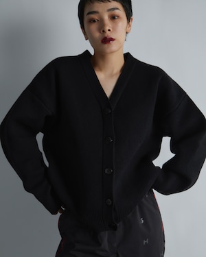 Warmy Knit Cardigan(BLACK)