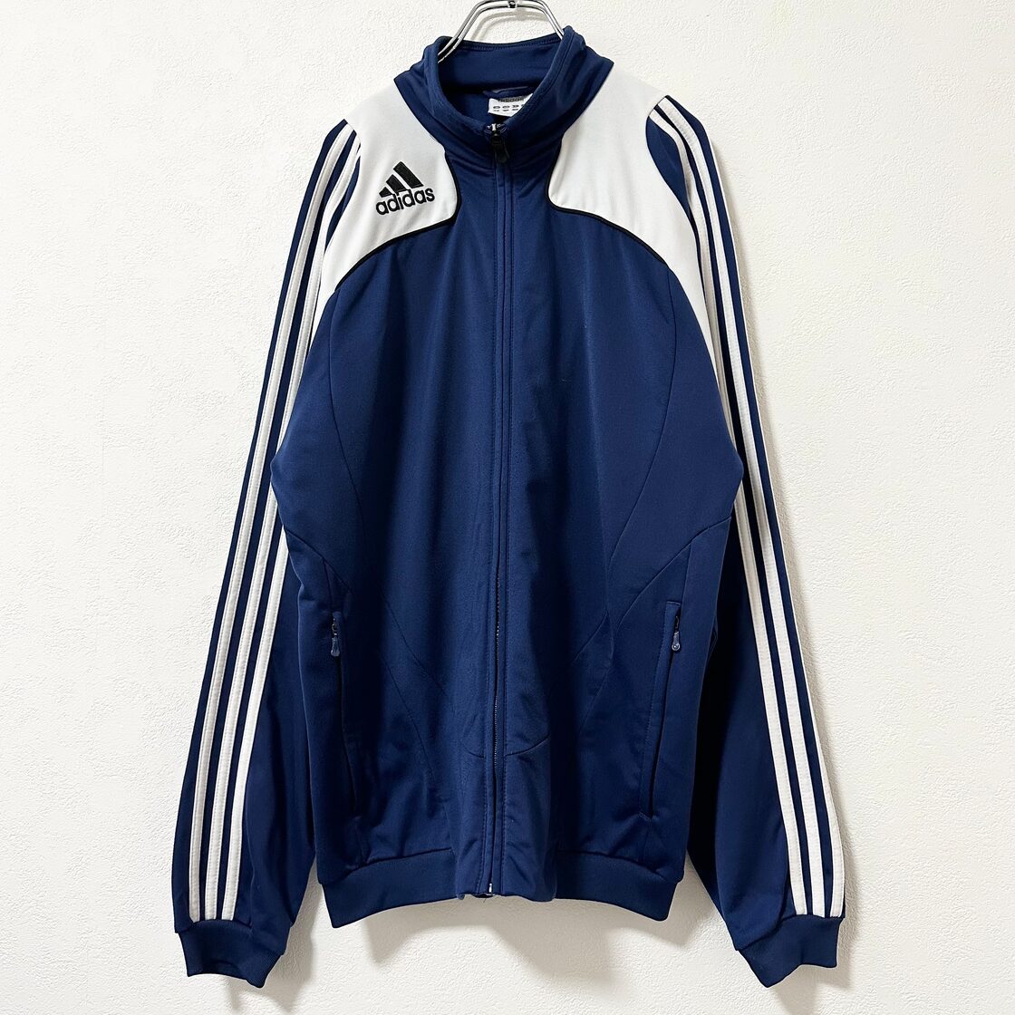 美品☆00s☆adidas/アディダス☆ジャージ☆トラックジャケット☆レトロ 