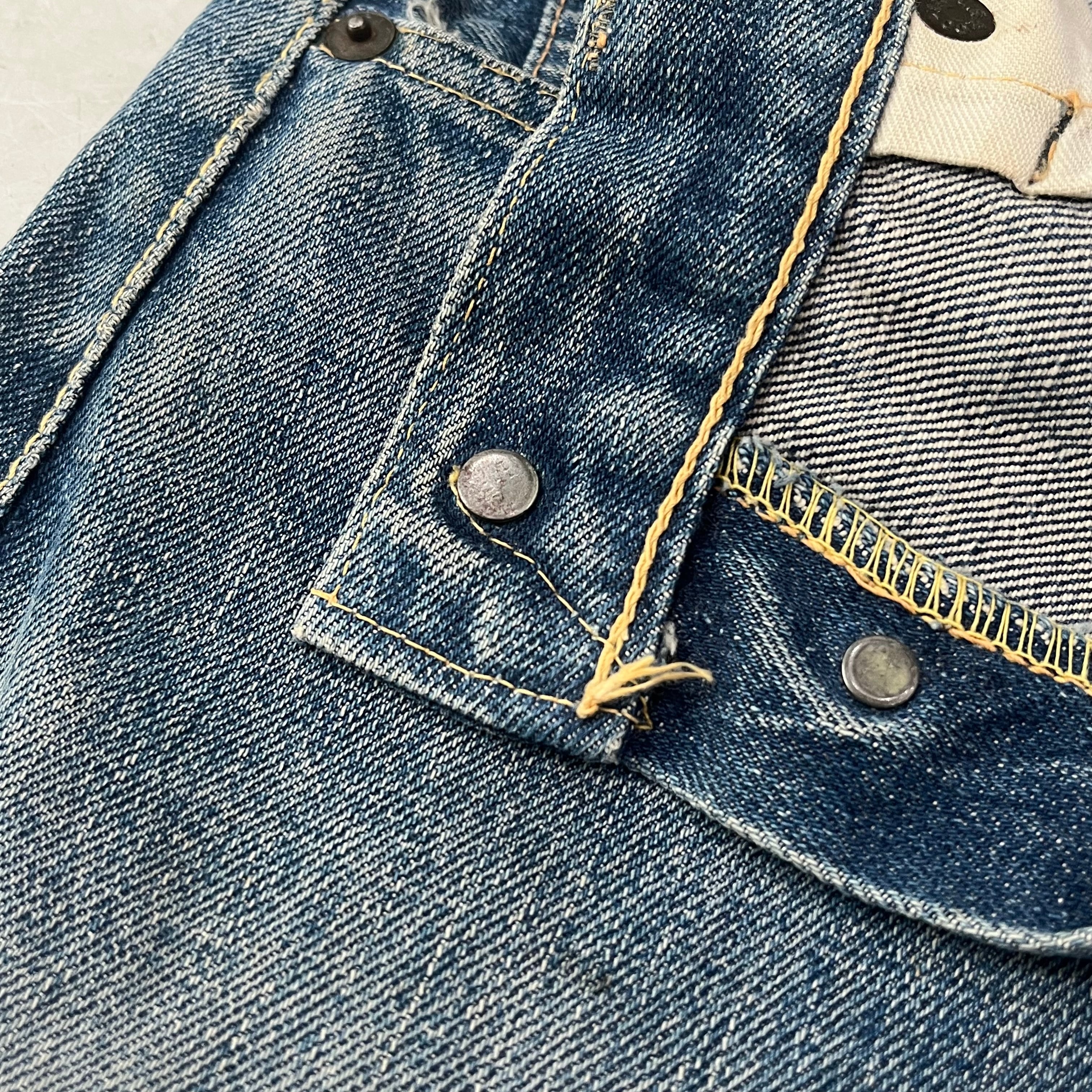 50s Levi's 501XX Denim Shorts 50年代 リーバイス デニムショーツ