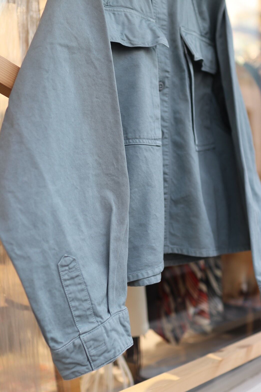 ブルゾン 【my beautiful landlet】 german army shirt blouson